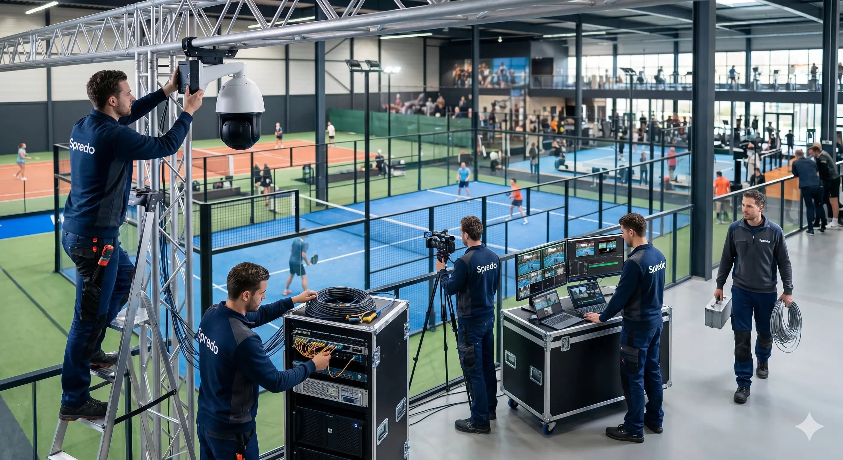 Salaria Sport Village - installazione Spredo